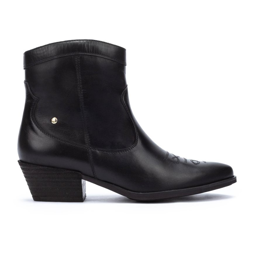 Women\'s Pikolinos VERGEL Ankle Boots Black | NZ R391A87